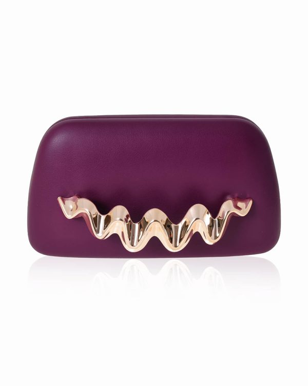 Clutch Turín berenjena