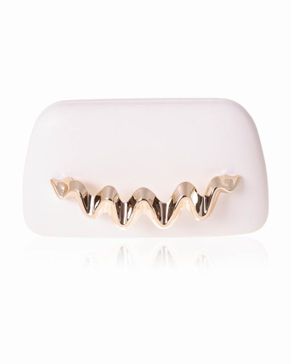 Clutch Turín blanco