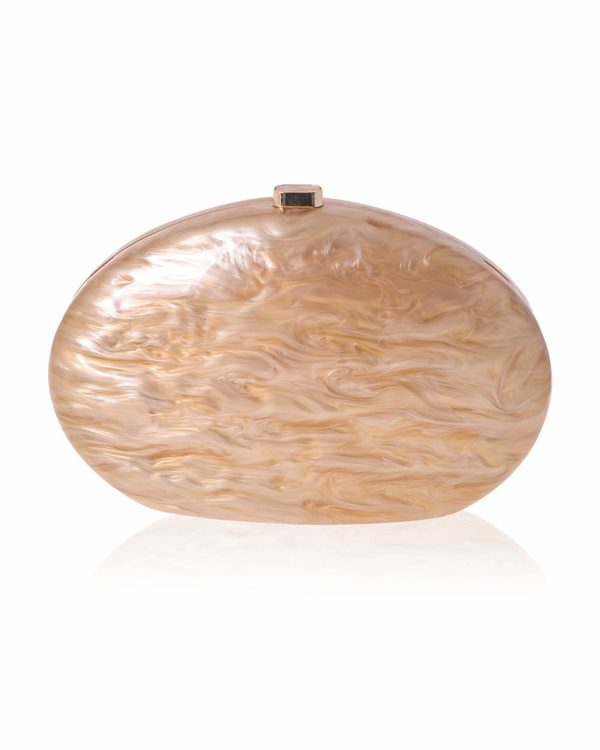 Clutch Lina caramelo