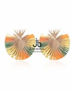 Pendientes Milu naranja/amarillo