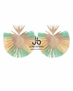 Pendientes Milu verde/amarillo