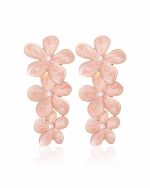 Pendientes Nica rosa