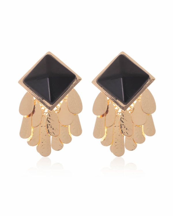 Pendientes Titus negros