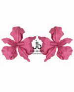 Pendientes Terilin rosa mate