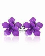 Pendientes Huven morado