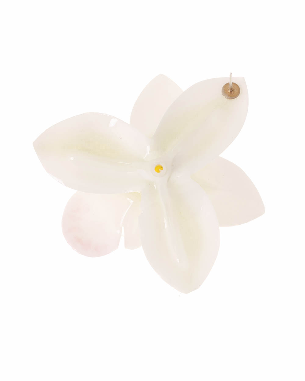 Pendientes Orquidea blanca - Imagen 2