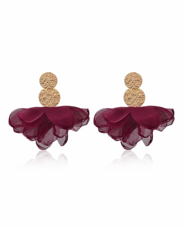 Pendientes Muli vino