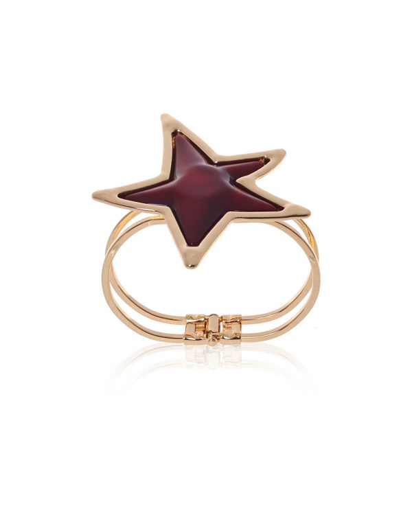 Brazalete Estrella burdeo