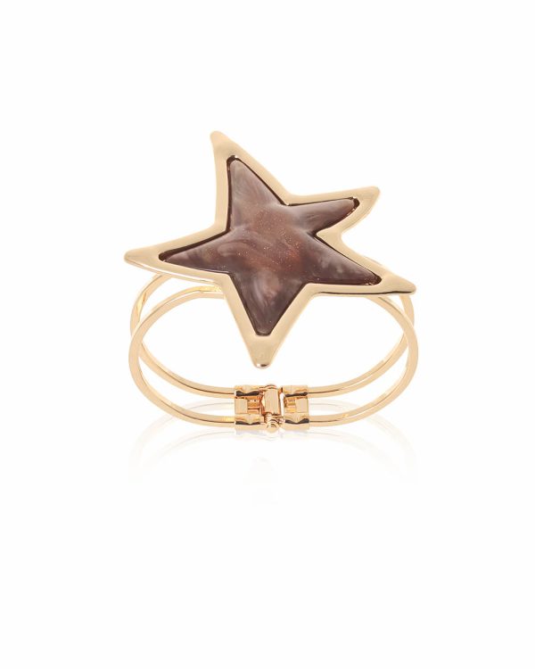 Brazalete Estrella café