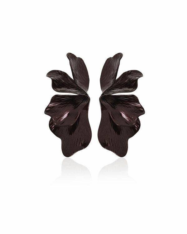 Pendientes Nica chocolate