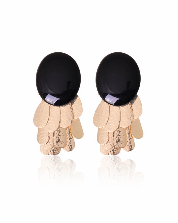 Pendientes Ruper negro