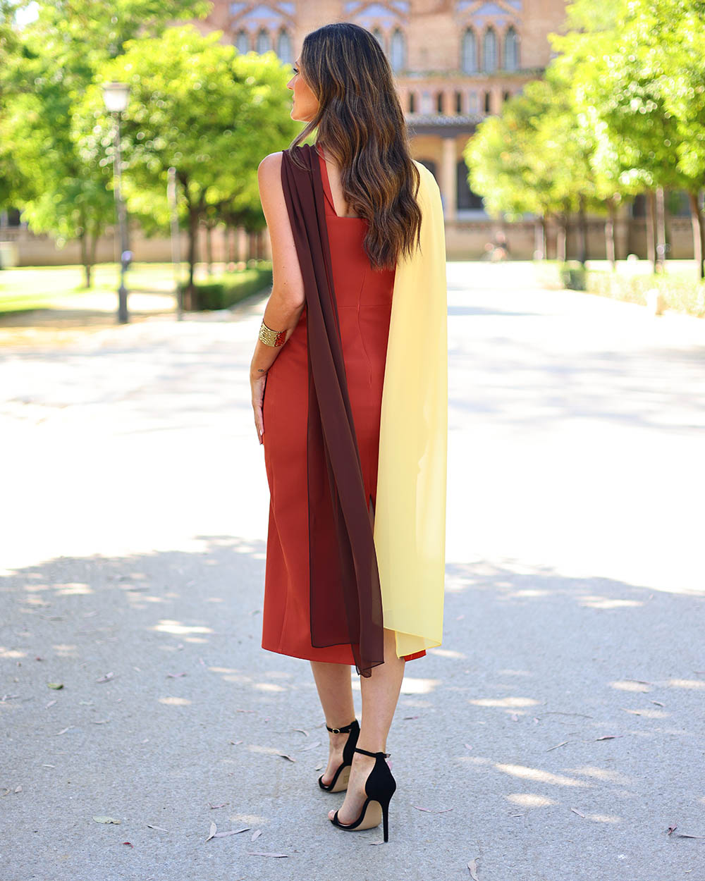 Vestido Milán tricolor - Imagen 2