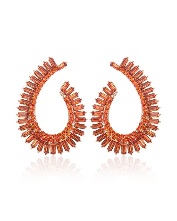 Pendientes Luya Naranja