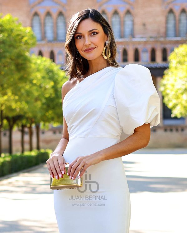 Vestido Beatriz blanco - Imagen 2