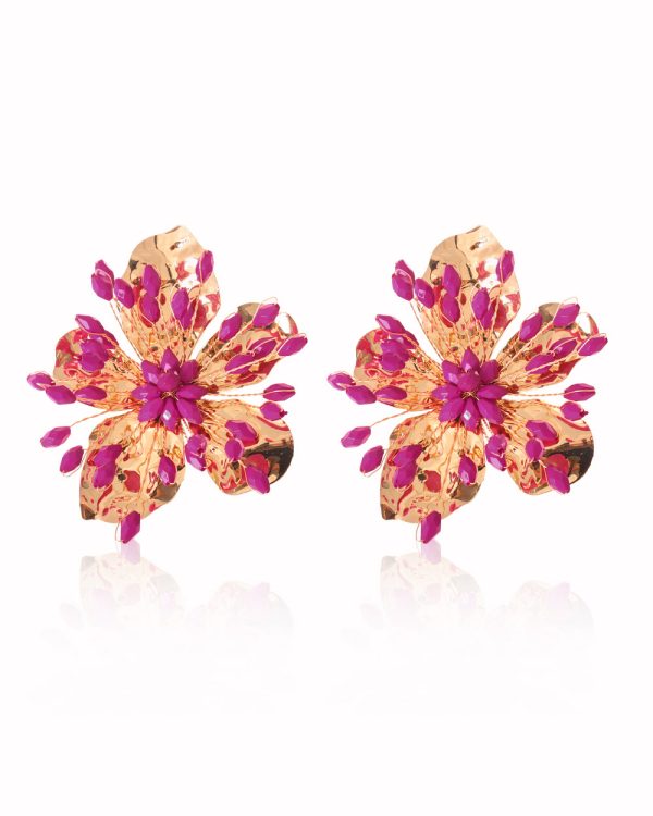 Pendientes pola buganvilla