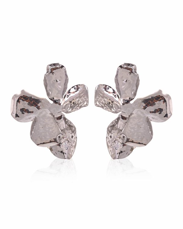 Pendientes Florencia plateados
