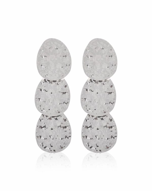 Pendientes Bons plateado