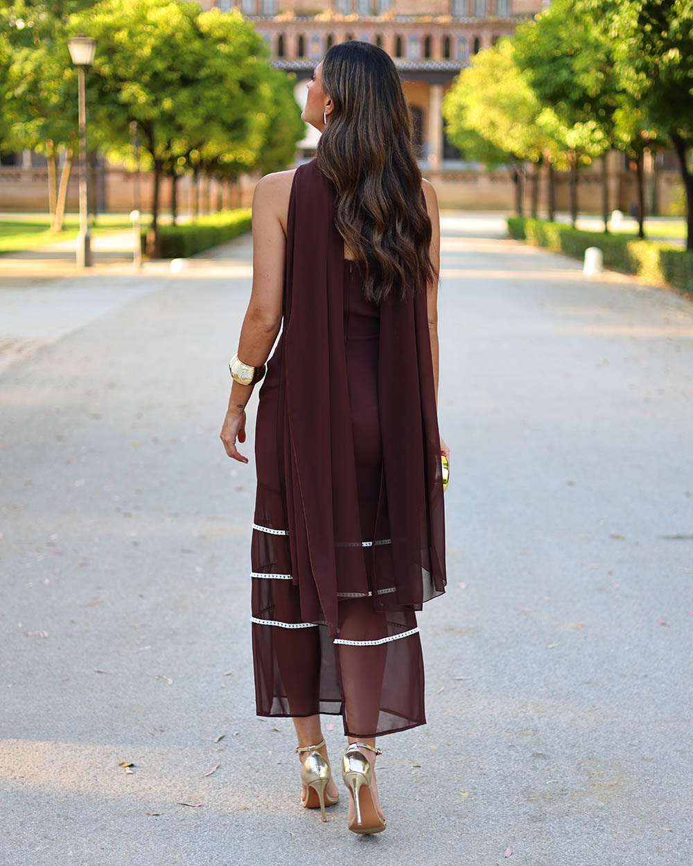 Vestido Ines chocolate - Imagen 3