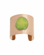 Brazalete piedra verde