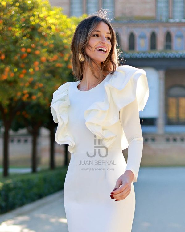 Vestido Dori blanco - Imagen 3