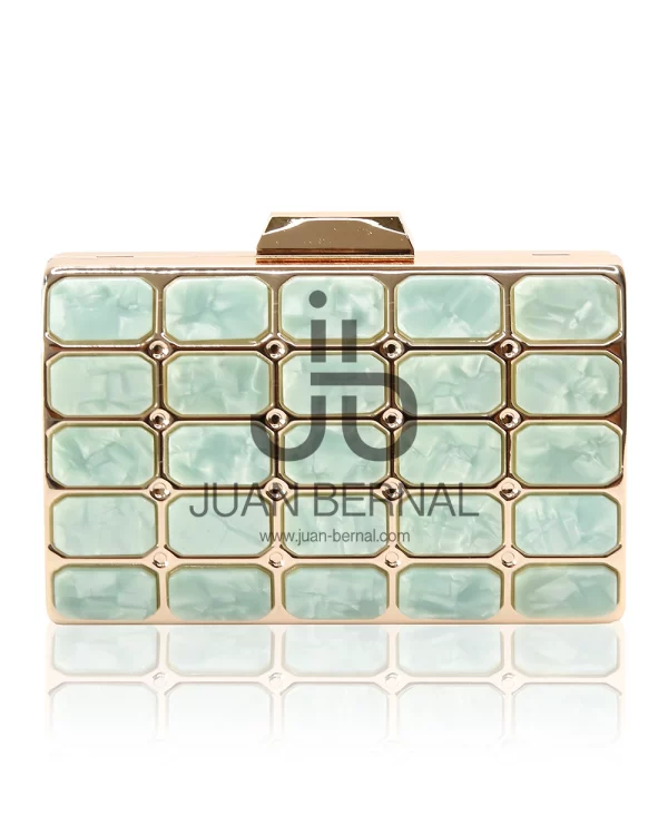 Clutch oro/bronce