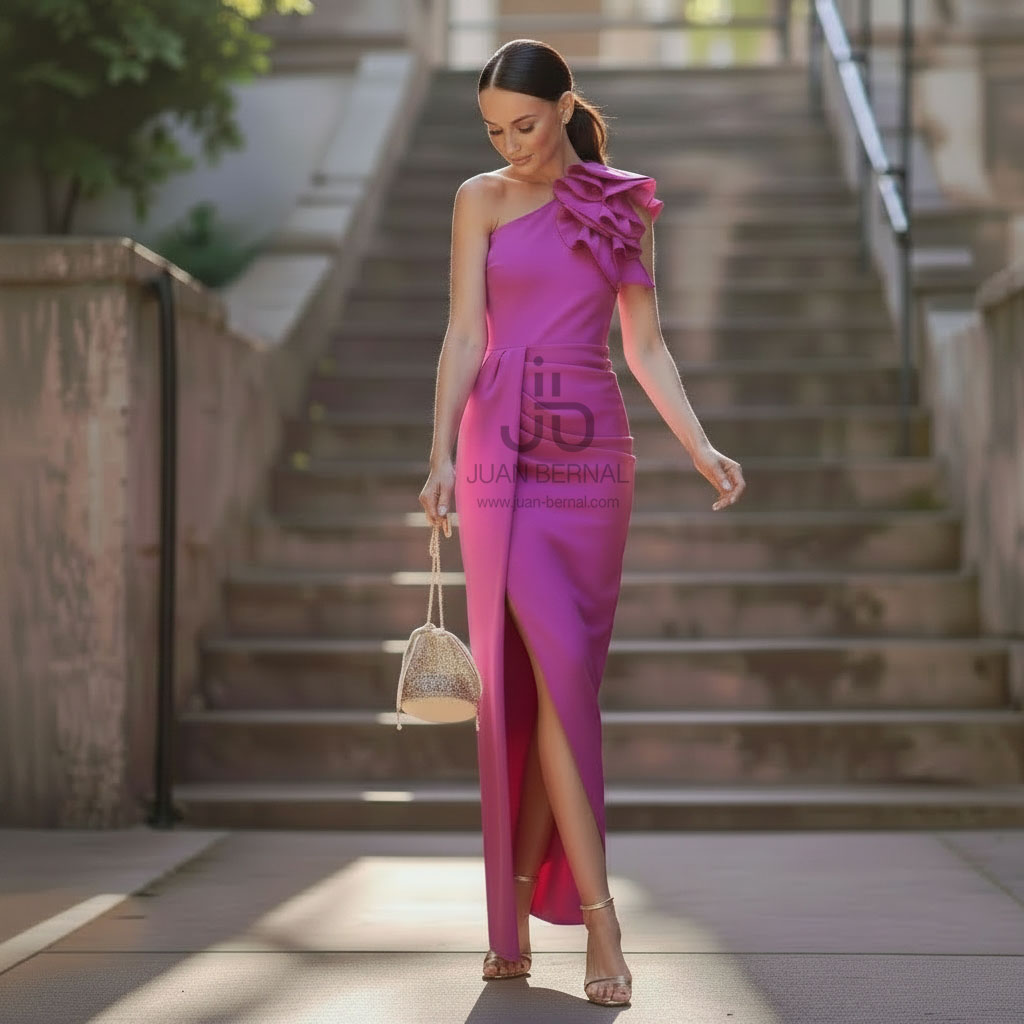 Vestido Gloria buganvilla - Imagen 3
