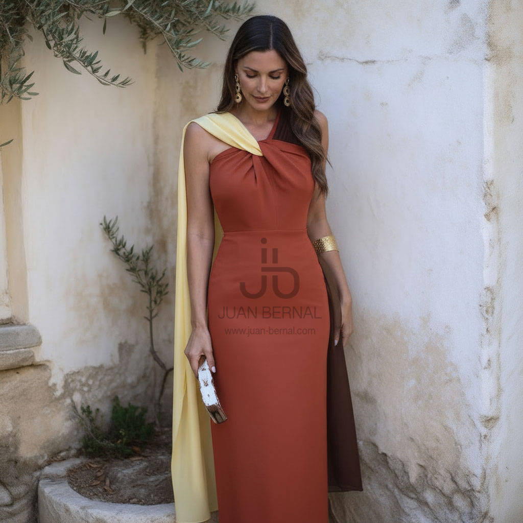 Vestido Milán tricolor - Imagen 3